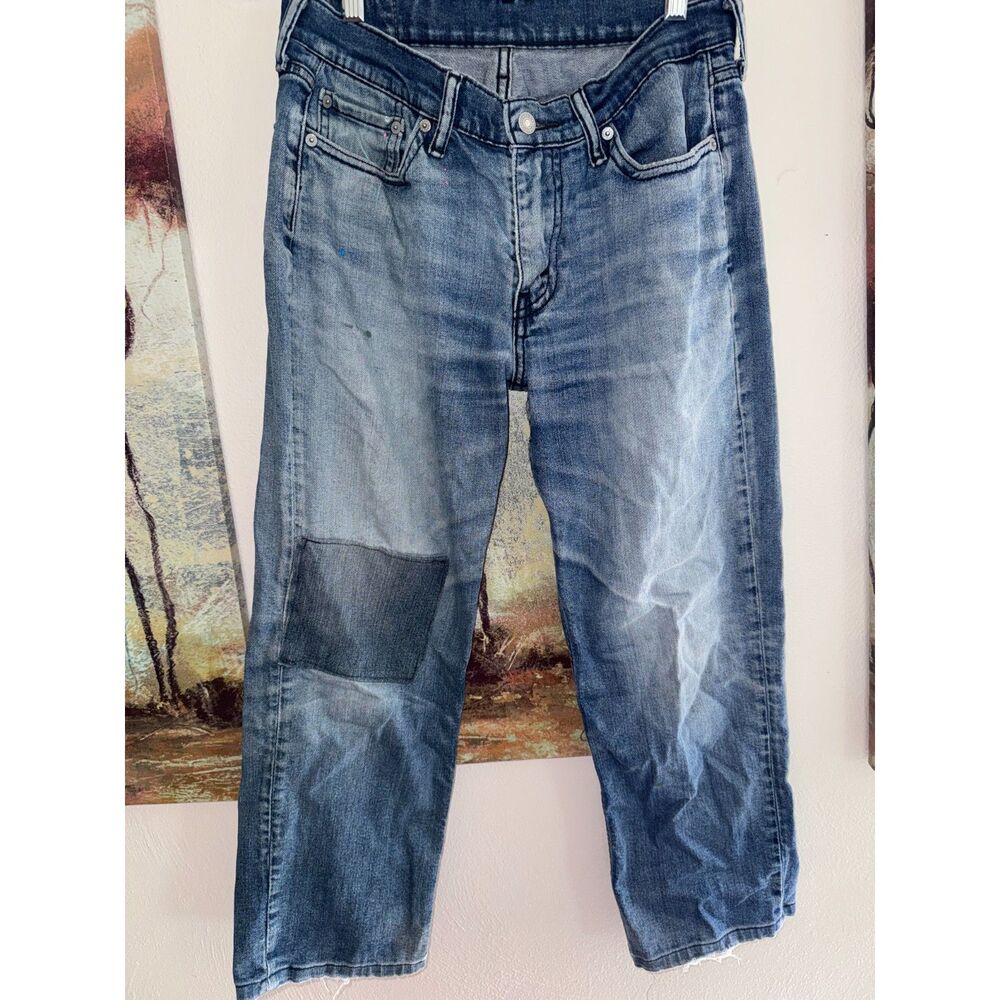 Upcycled Levi's 514 Straight Fit Stretch Motion Jeans